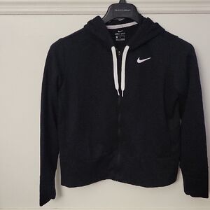 Nike Women's Black Full Zip Hoodie Size Medium